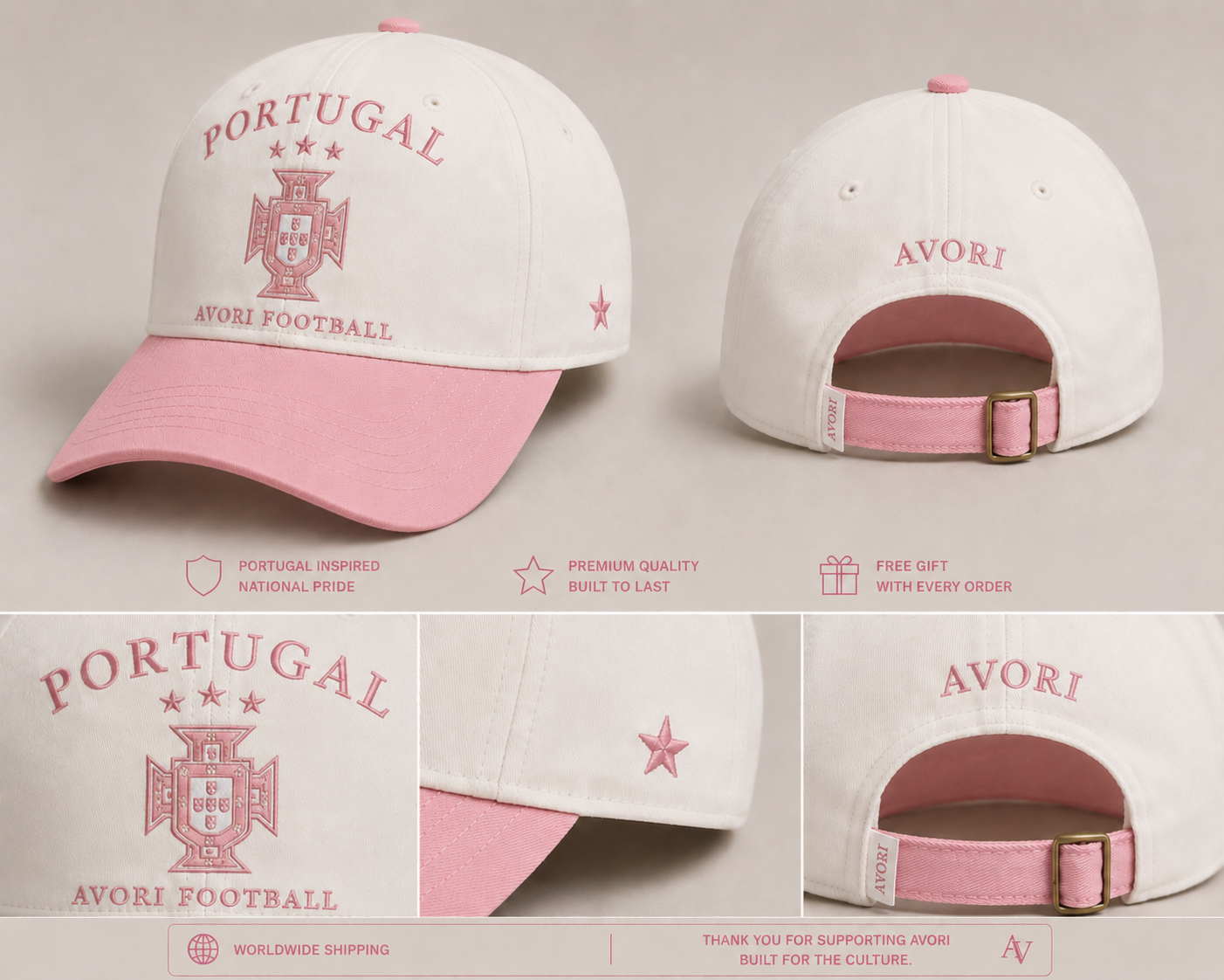 Free Cap with every order (set)